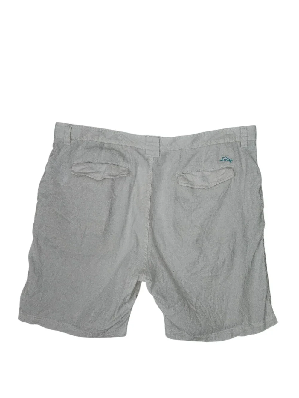 TOMMY BAHAMA White Beach Coast Stretch Linen 9